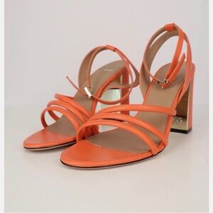 Hugo Boss Orange strappy heels